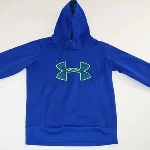 Under Armour blue hoodie, sweatshirt, size youth, medium
